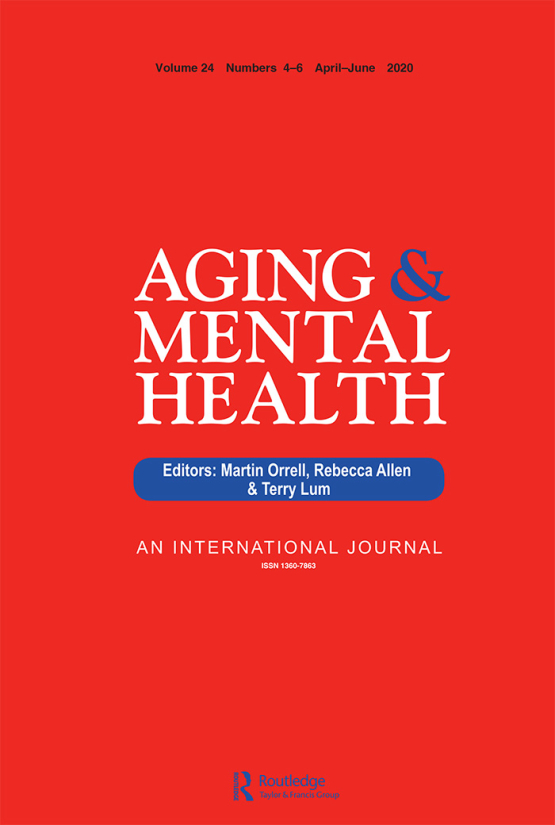 Cover image - Aging & Mental Health
