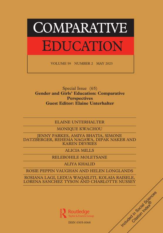 Cover image of Comparative Education