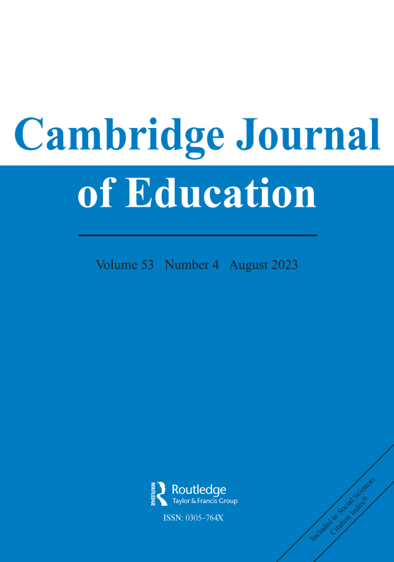 Cover image of Cambridge Journal of Education