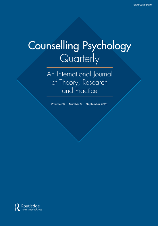 Cover image - Counselling Psychology Quarterly