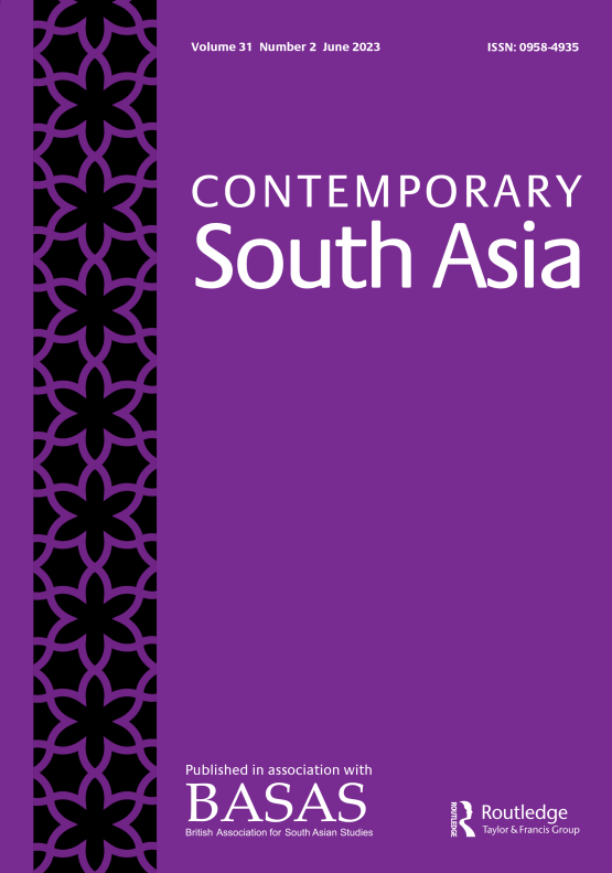 Cover image - Contemporary South Asia