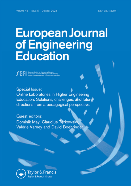 Cover image - European Journal of Engineering Education