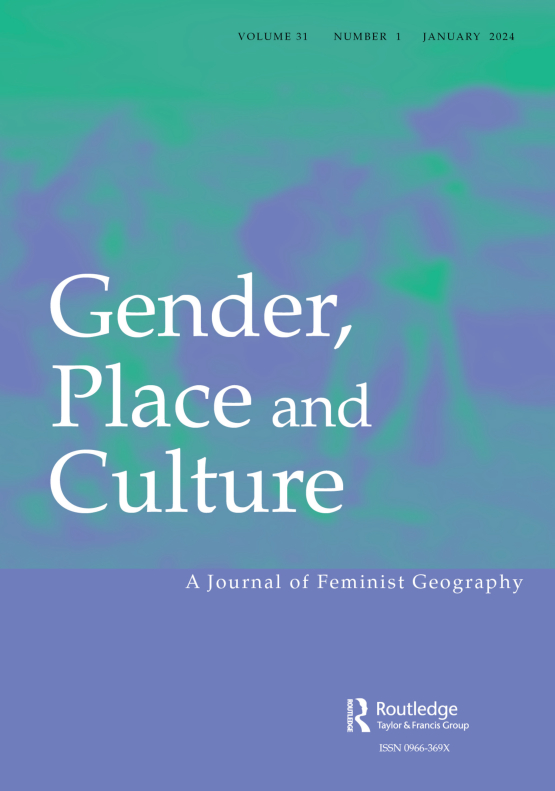 Cover image of Gender, Place and Culture
