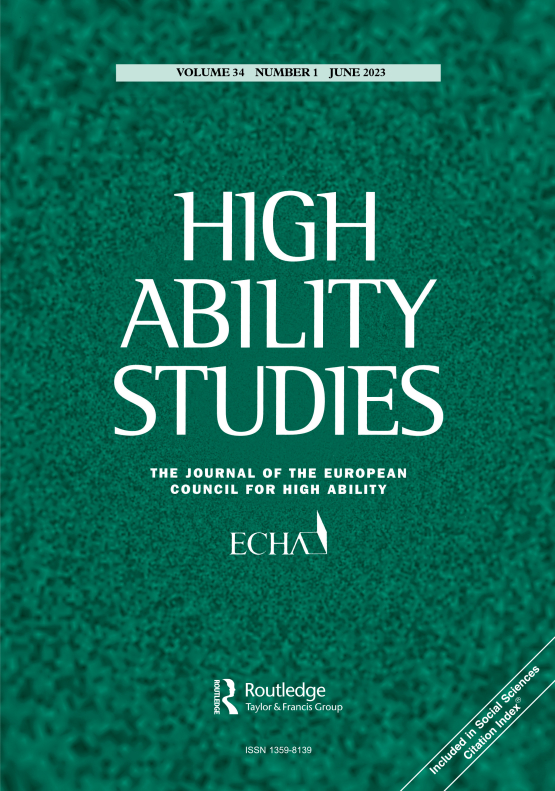 Cover image of High Ability Studies