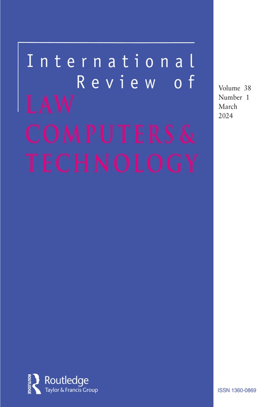 Cover image - International Review of Law, Computers & Technology