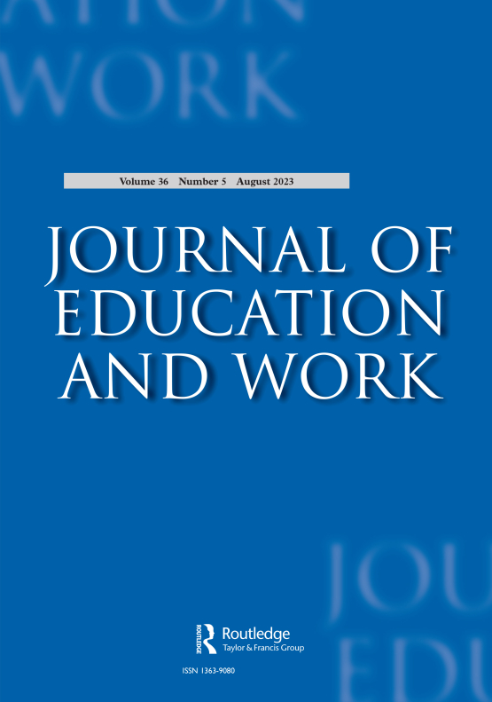 Cover image of Journal of Education and Work