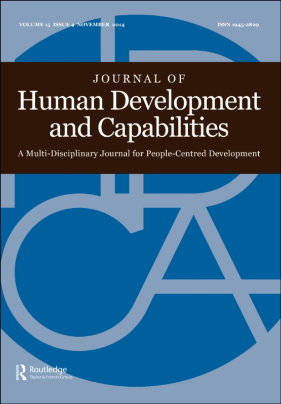 Cover image of Journal of Human Development and Capabilities