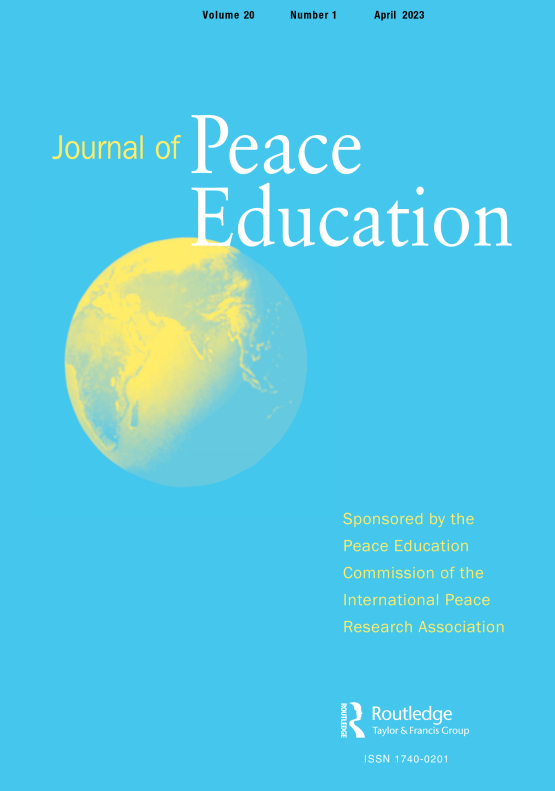 Cover image - Journal of Peace Education