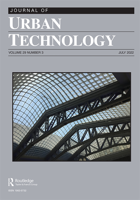 Cover image of Journal of Urban Technology