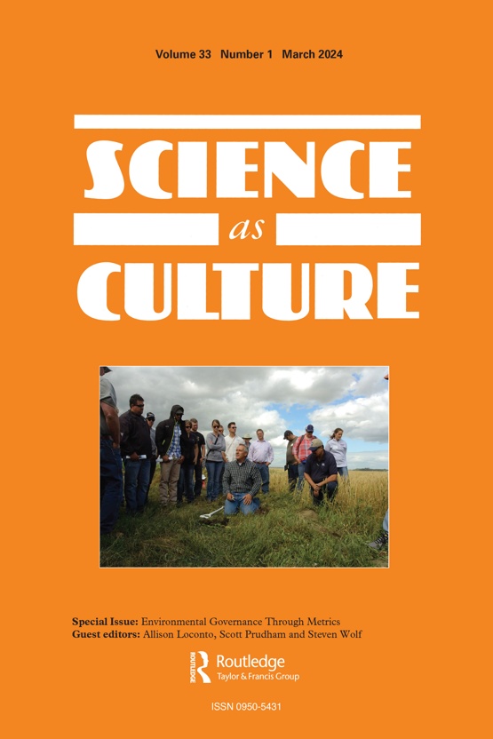 Cover image - Science as Culture