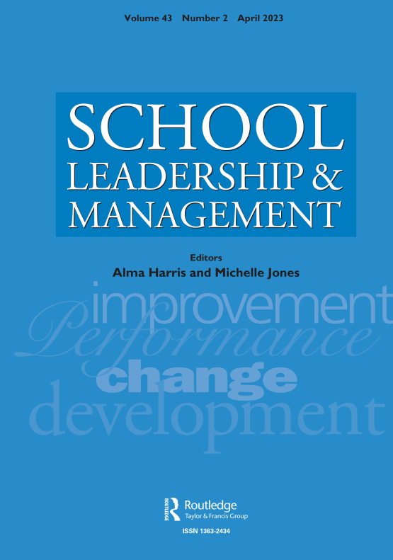 Cover image of School Leadership & Management