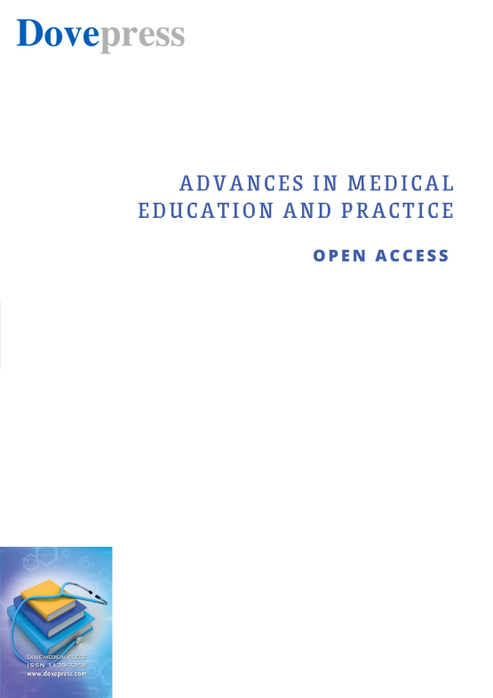 Cover image of Advances in Medical Education and Practice
