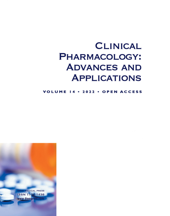 Cover image of Clinical Pharmacology: Advances and Applications