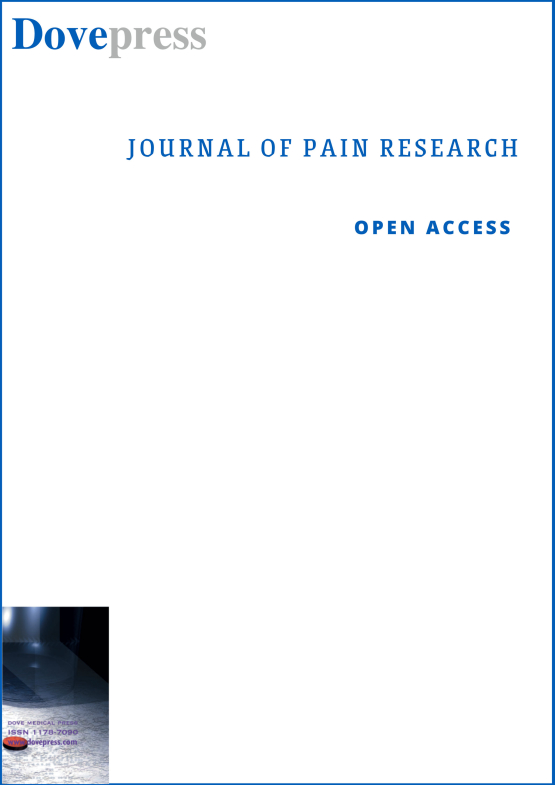Cover image of Journal of Pain Research