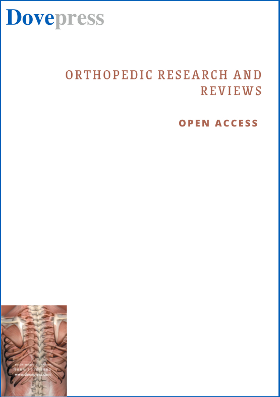 Journal cover: Orthopedic Research and Reviews