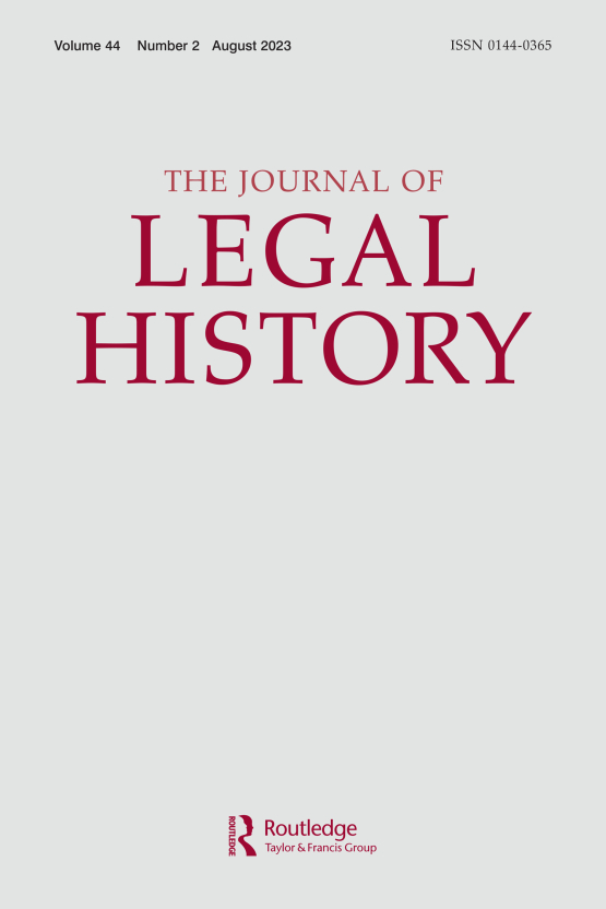 Cover image of The Journal of Legal History