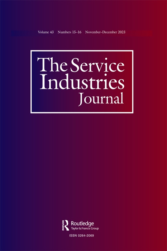 Cover image - The Service Industries Journal
