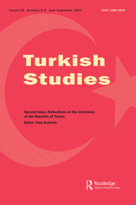 Journal cover: Turkish Studies