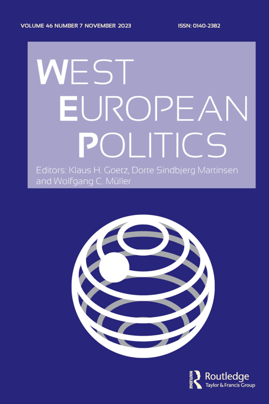 Cover image of West European Politics