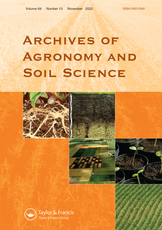 Cover image of Archives of Agronomy and Soil Science