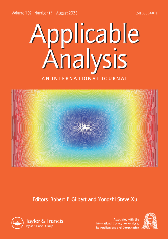 Cover image of Applicable Analysis