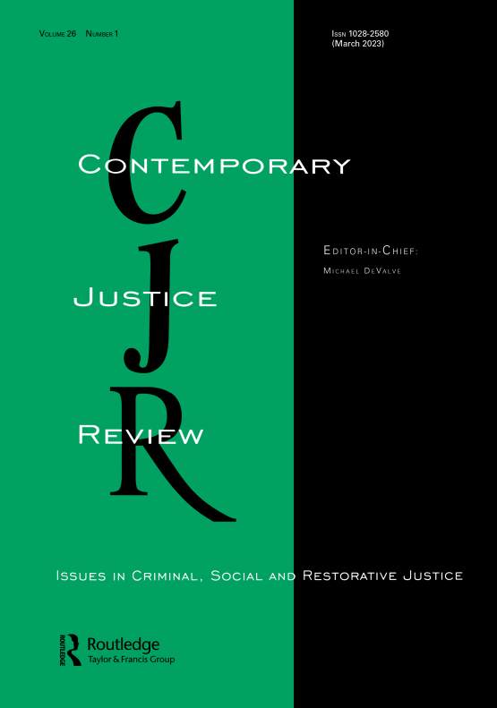 Cover image - Contemporary Justice Review