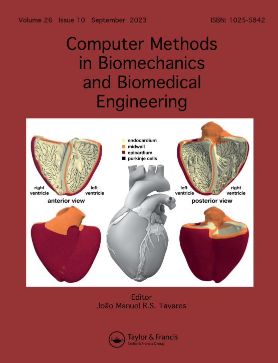 Cover image of Computer Methods in Biomechanics and Biomedical Engineering