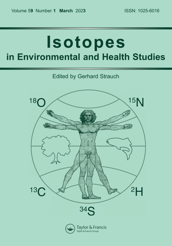 Cover image - Isotopes in Environmental and Health Studies