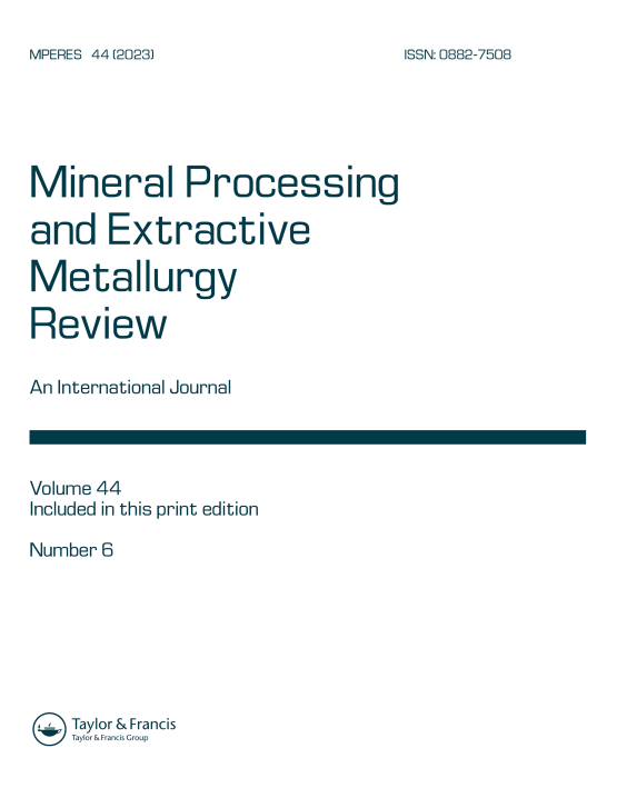 Cover image of Mineral Processing and Extractive Metallurgy Review
