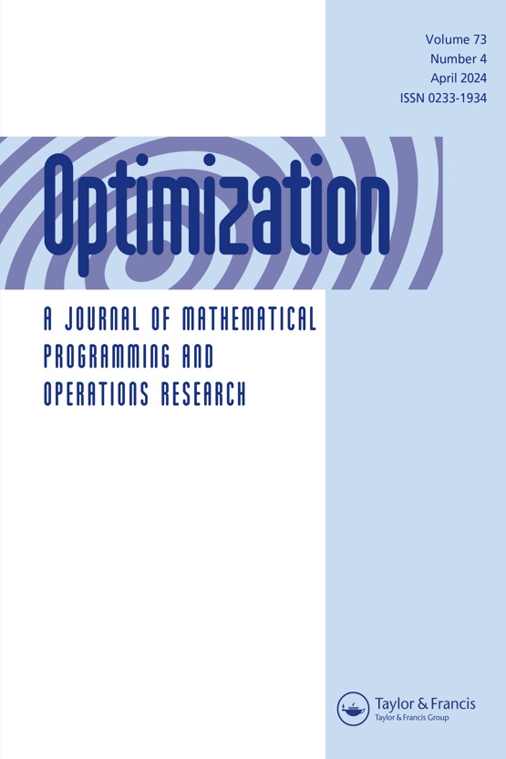Cover image - Optimization - A Journal of Mathematical Programming and Operations Research