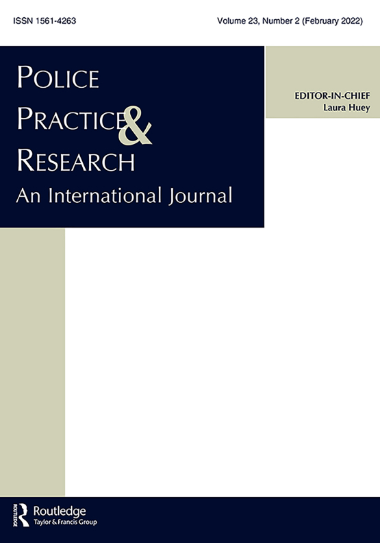 Cover image - Police Practice and Research