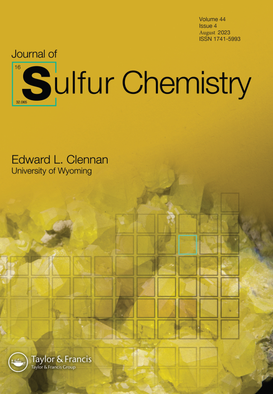 Cover image of Journal of Sulfur Chemistry