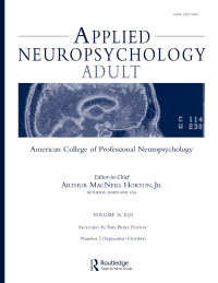 Applied Neuropsychology: Adult