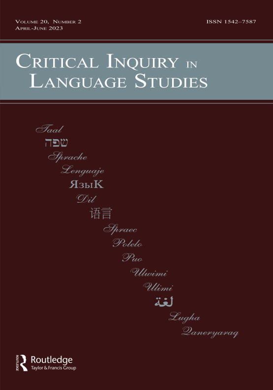 Cover image of Critical Inquiry in Language Studies