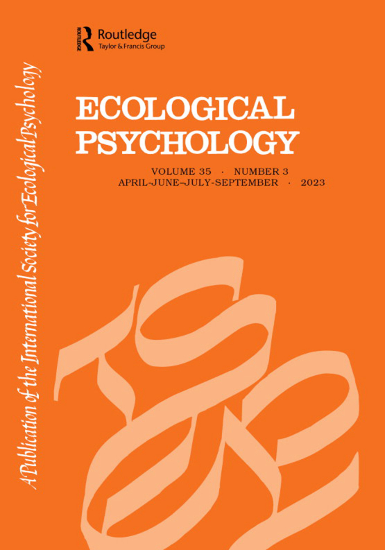 Cover image - Ecological Psychology