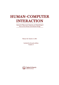 Human–Computer Interaction