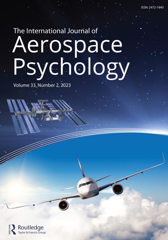 Cover image of The International Journal of Aerospace Psychology