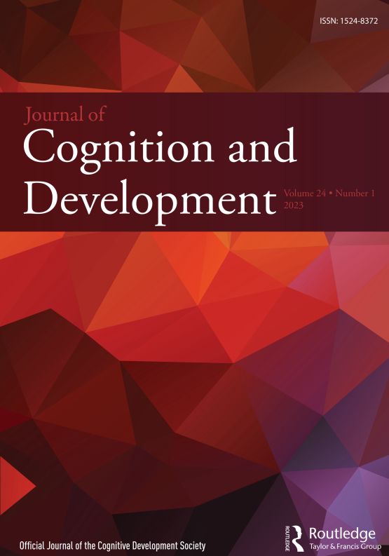 Cover image of Journal of Cognition and Development