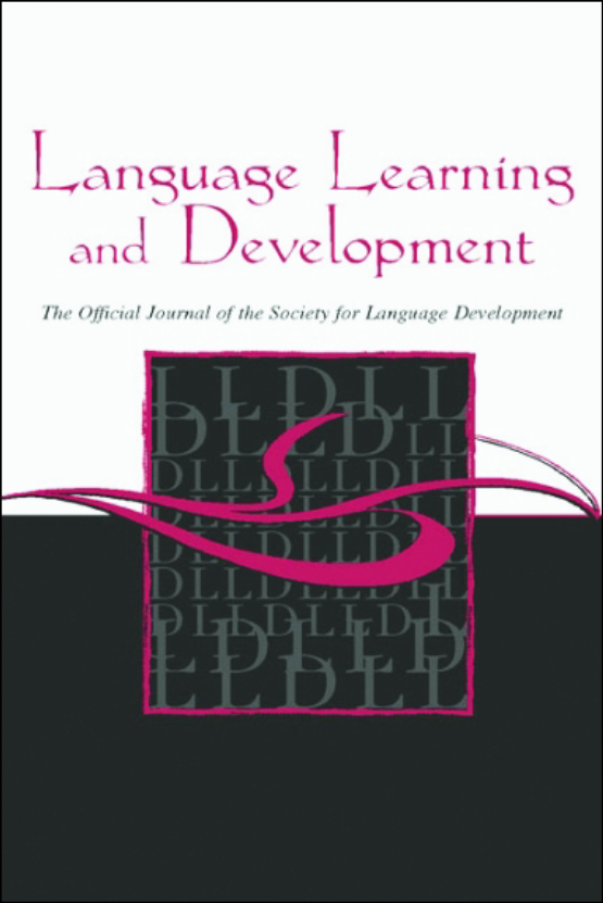 Cover image of Language Learning and Development