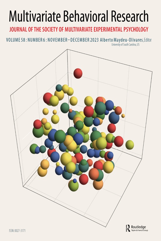 Cover image of Multivariate Behavioral Research