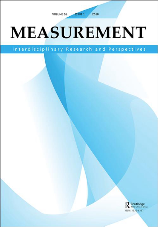 Cover image - Measurement: Interdisciplinary Research and Perspectives