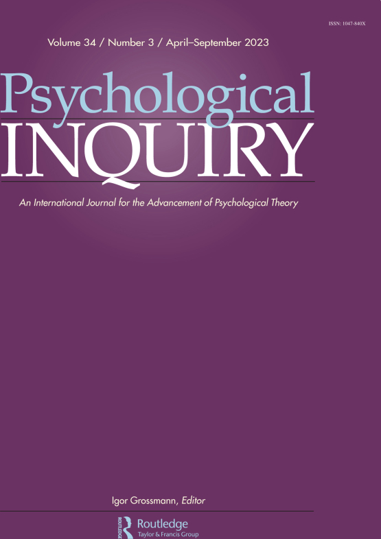 Cover image of Psychological Inquiry