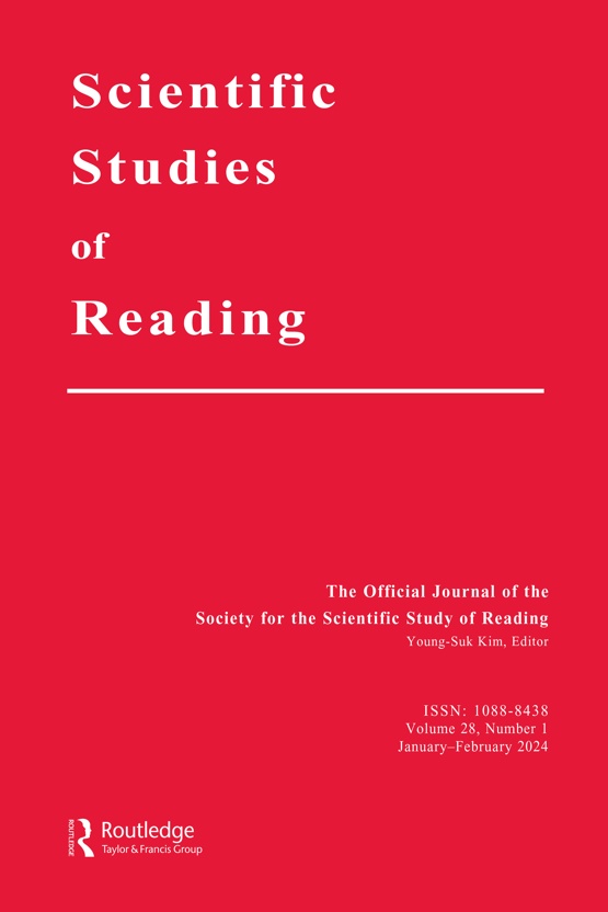 Cover image - Scientific Studies of Reading