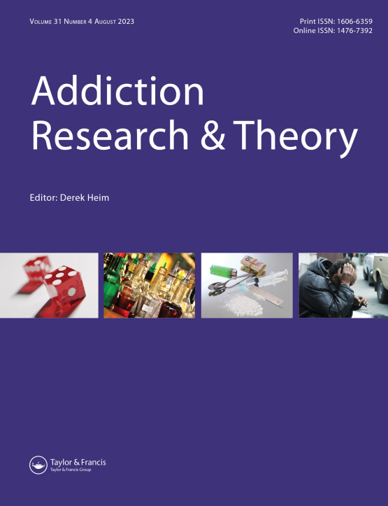 Cover image of Addiction Research & Theory