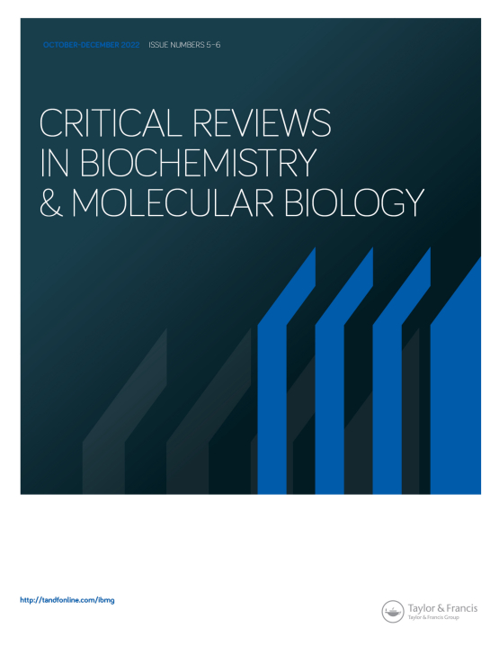 Cover image of Critical Reviews in Biochemistry and Molecular Biology