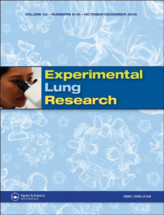Cover image - Experimental Lung Research