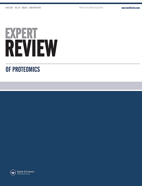 Cover image of Expert Review of Proteomics