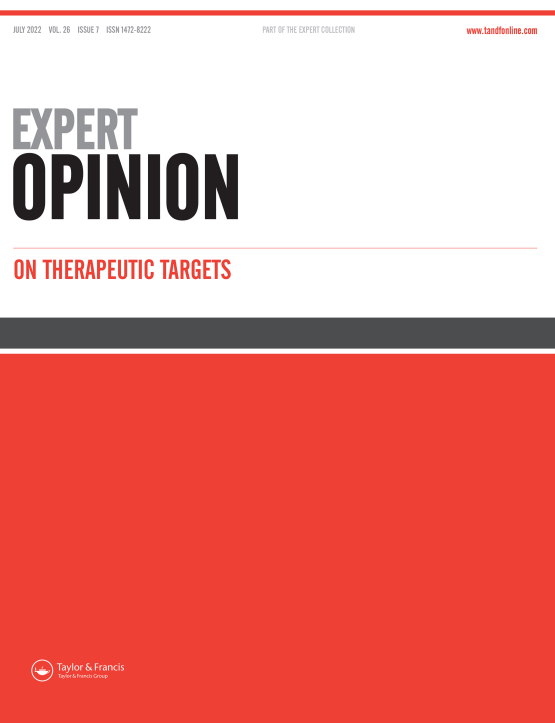 Cover image of Expert Opinion on Therapeutic Targets