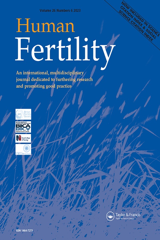 Cover image - Human Fertility