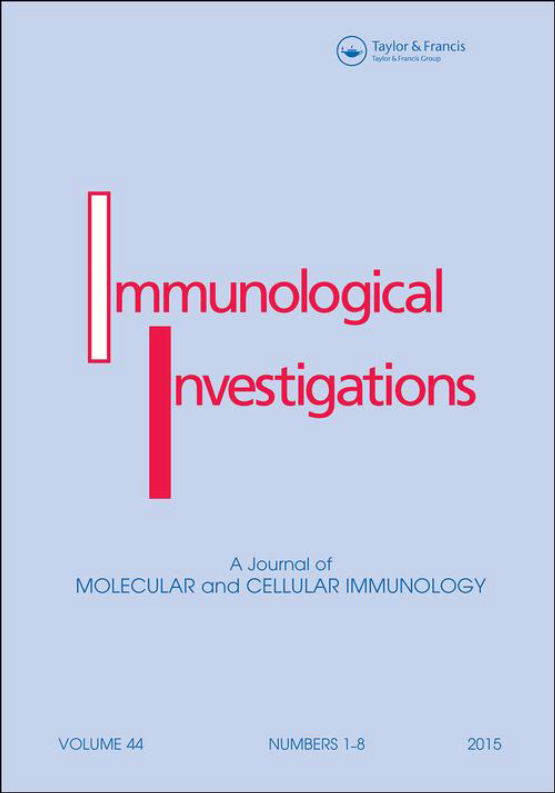 Cover image - Immunological Investigations